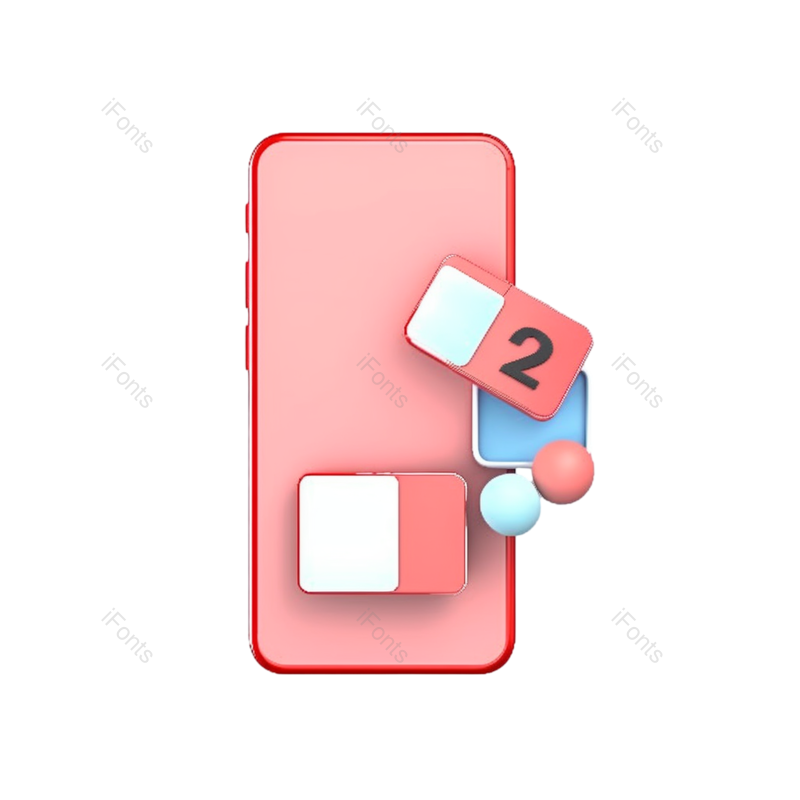 装饰图片,节日元素,卡通PNG,智能手机免抠素材